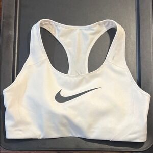 Nike Women's white Sports Bra